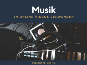 Musik in Online-Videos verwenden