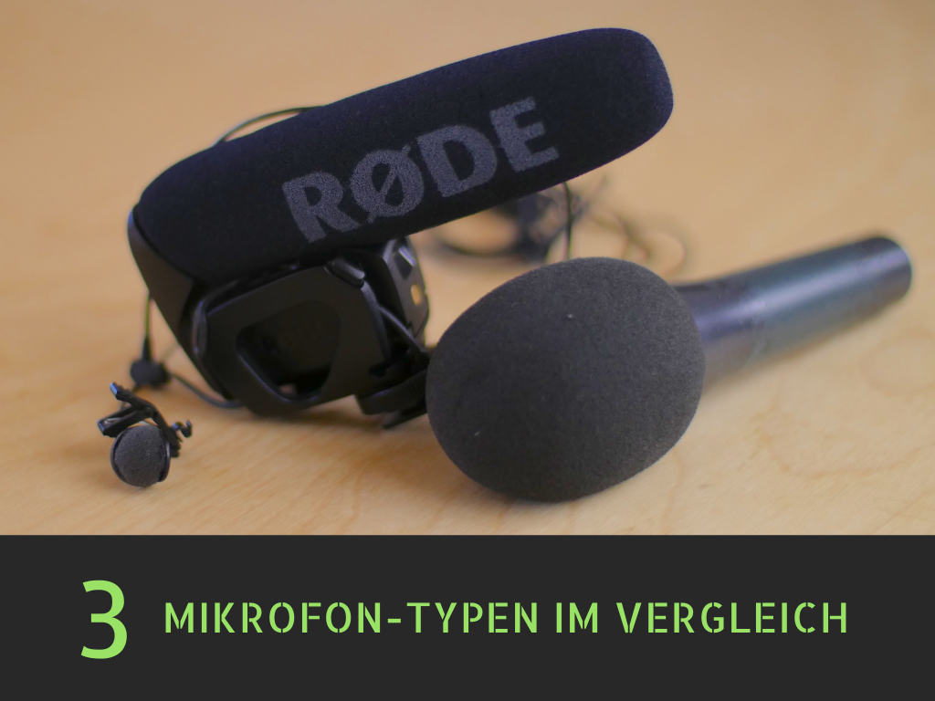 3 Mikrofon-Typen