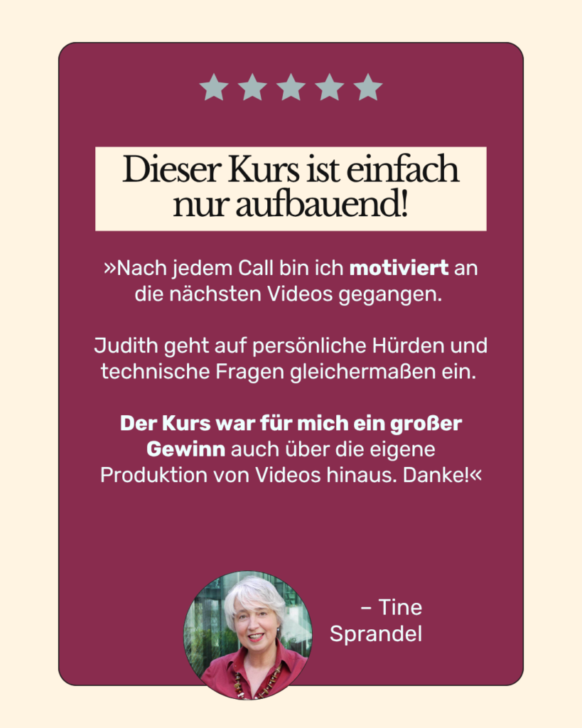 Videopräsenz Journey feedback kundenstimmen 1
