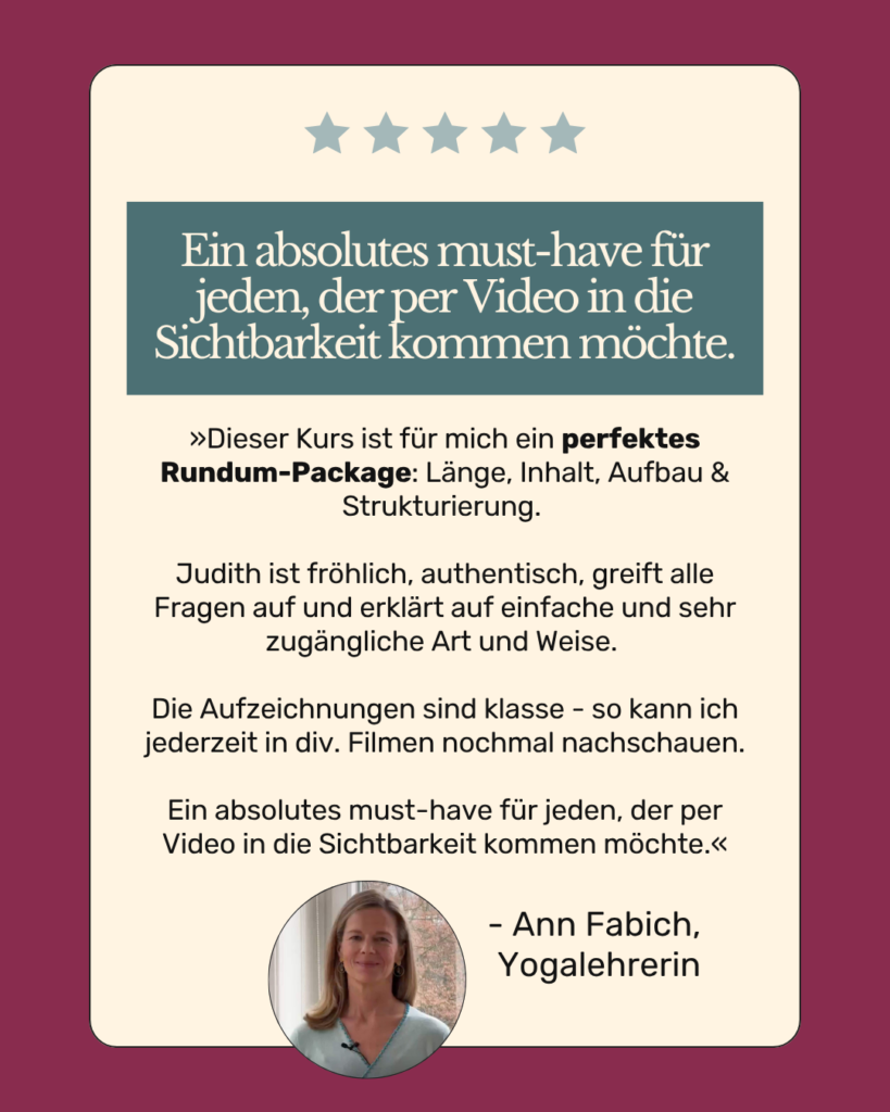 Videopräsenz Journey feedback kundenstimmen 2
